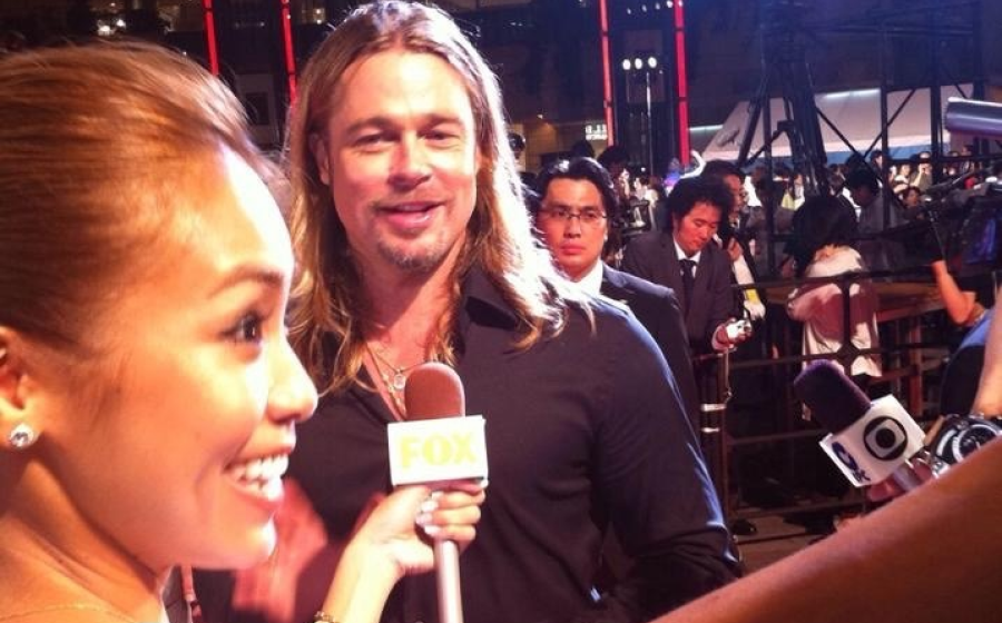 ブラッド・ピット レッドカーペットインタビュー